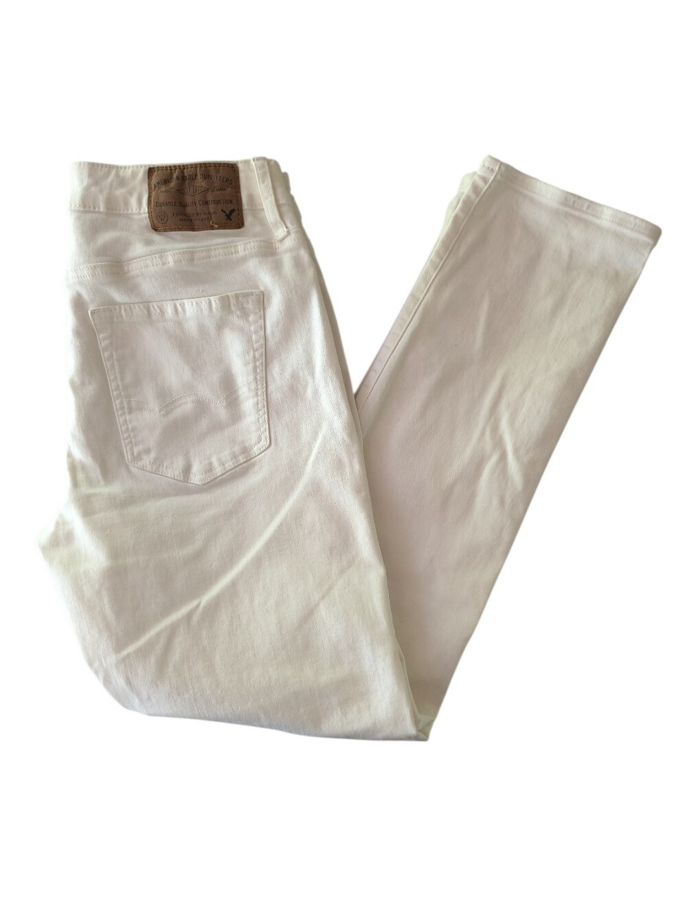 Men's American Eagle White Slim Jeans Size 30X30